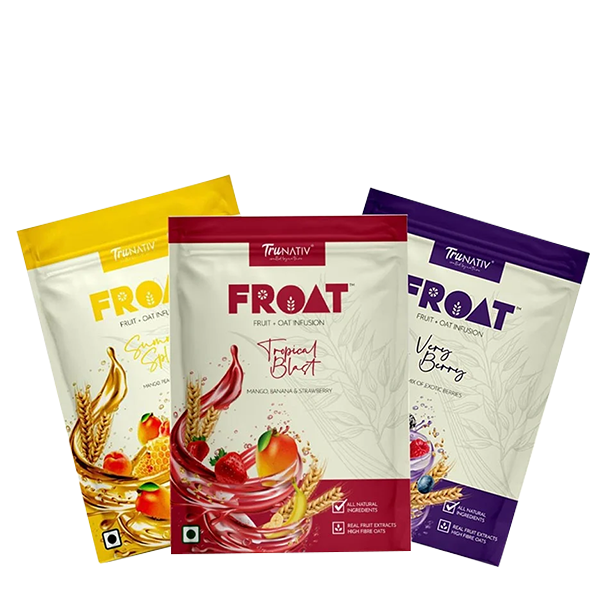 trunativ froat oat & fruit drinkable breakfast pack of 3